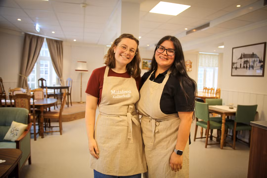 Tonje og Flormari fra Matstova Kulturkafé
